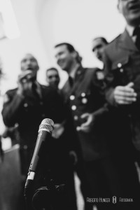 coral militar em casamentos