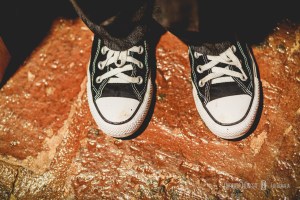 pajens com tênis all star em casamento